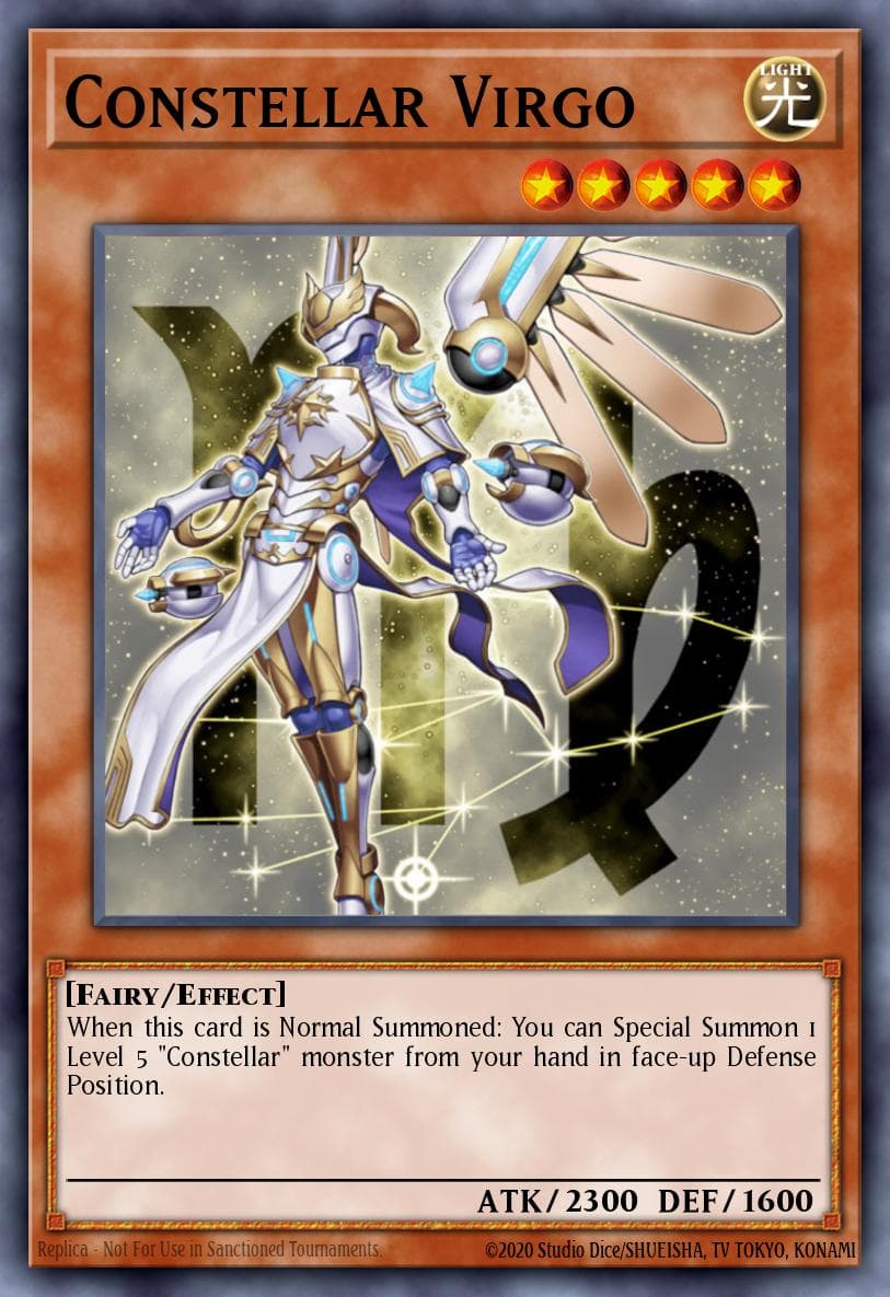 Constellar Virgo Duel Terminal 7b card