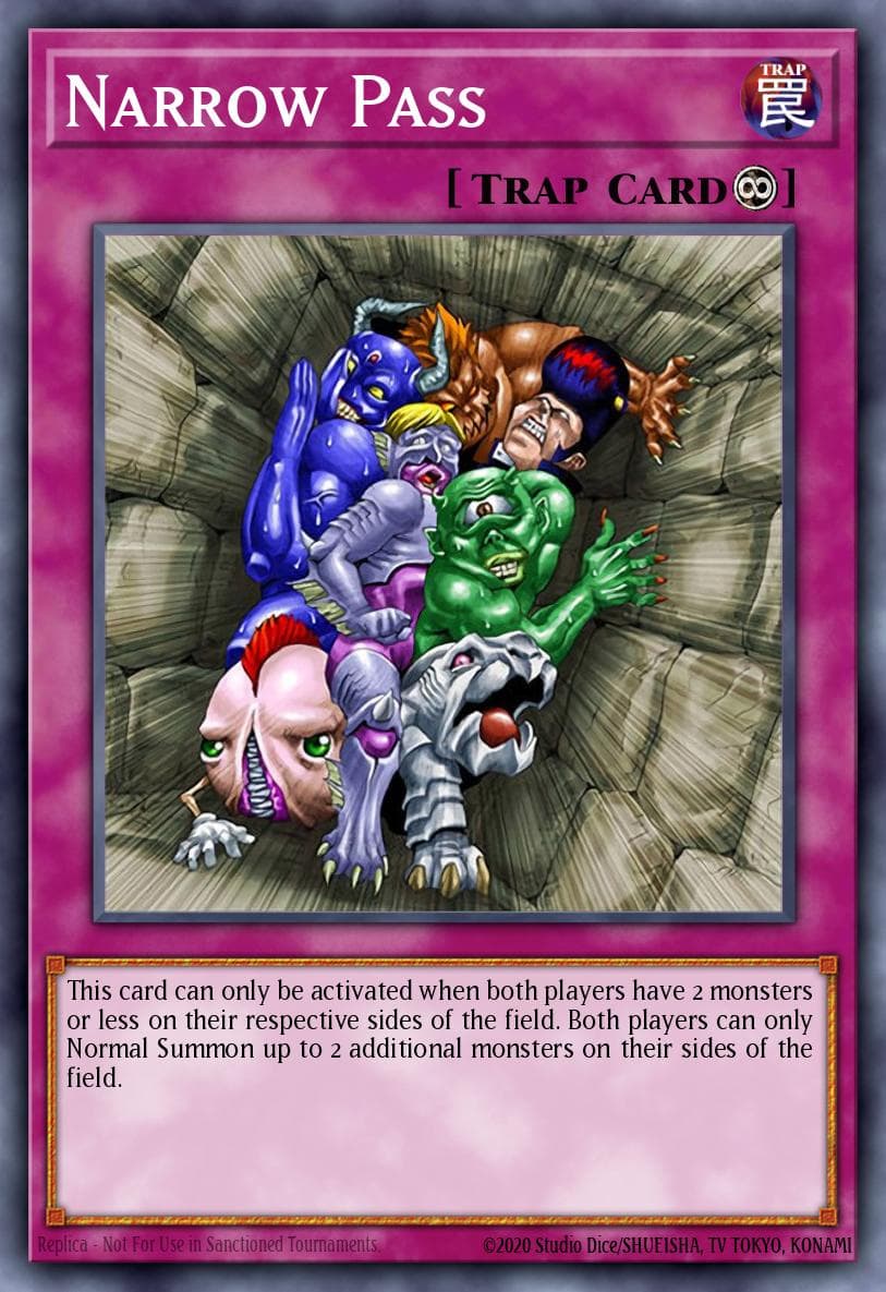 Narrow Pass Pharaonic Guardian card