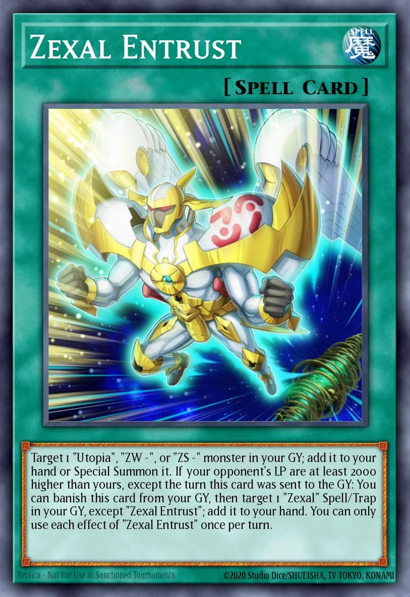 Zexal Entrust 2022 Tin of the Pharaoh's Gods card