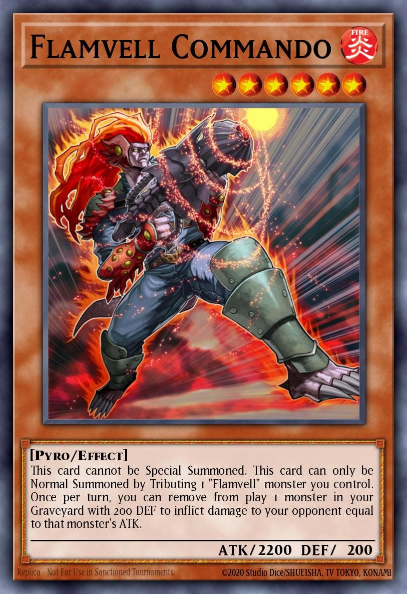 Flamvell Commando Ancient Prophecy: Special Edition card