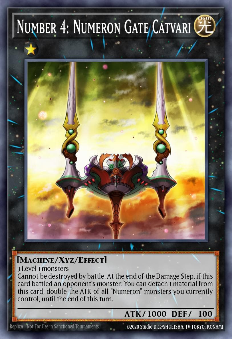 Number 4: Numeron Gate Catvari Maximum Gold: El Dorado card