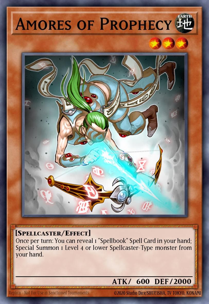 Amores of Prophecy Return of the Duelist: Special Edition card