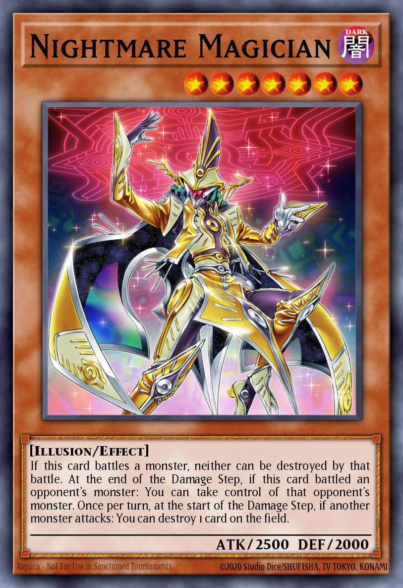 Nightmare Magician Duelist Nexus card