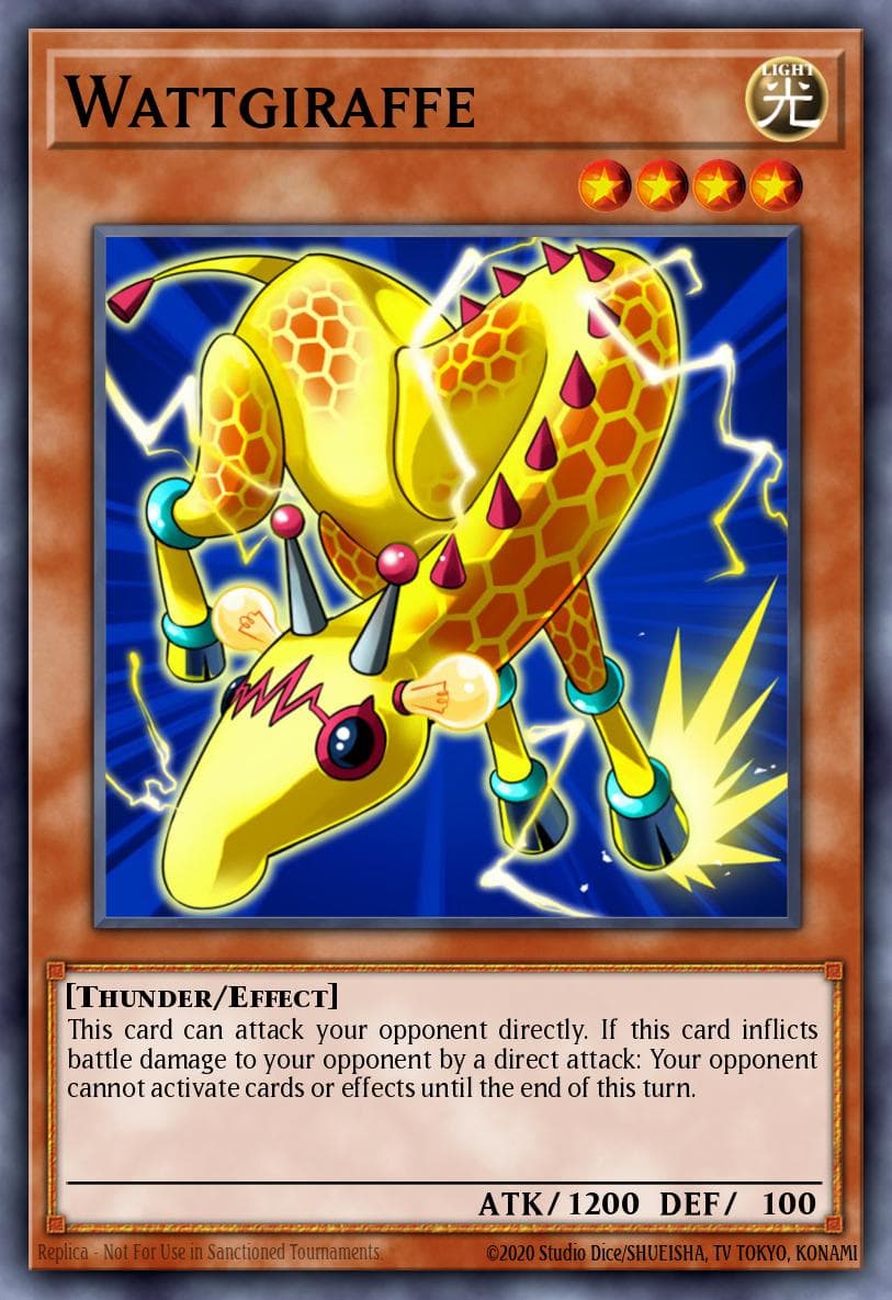 Wattgiraffe Duel Overload card