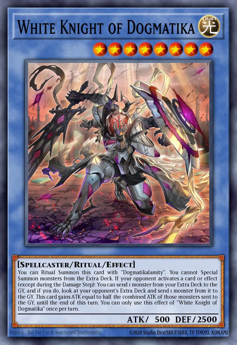 White Knight of Dogmatika 2022 Tin of the Pharaoh's Gods card