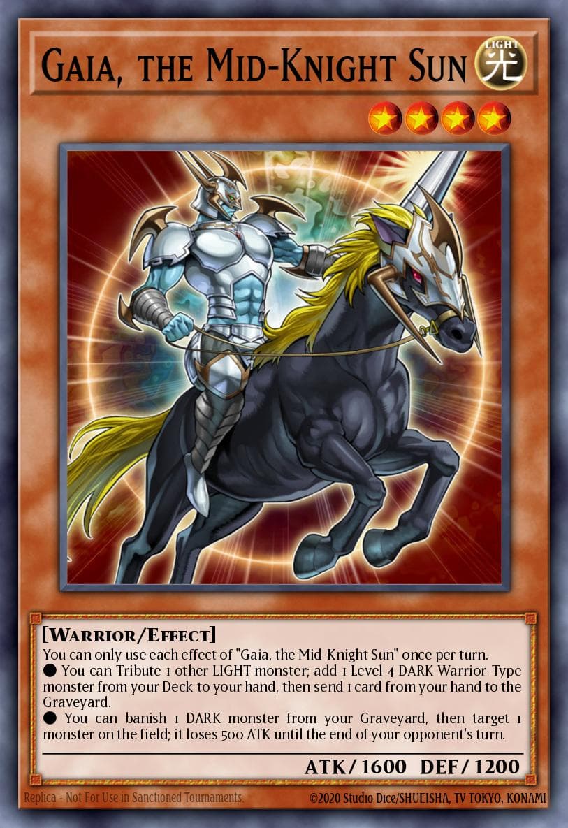 Gaia, the Mid-Knight Sun Duelist Alliance: Deluxe Edition card