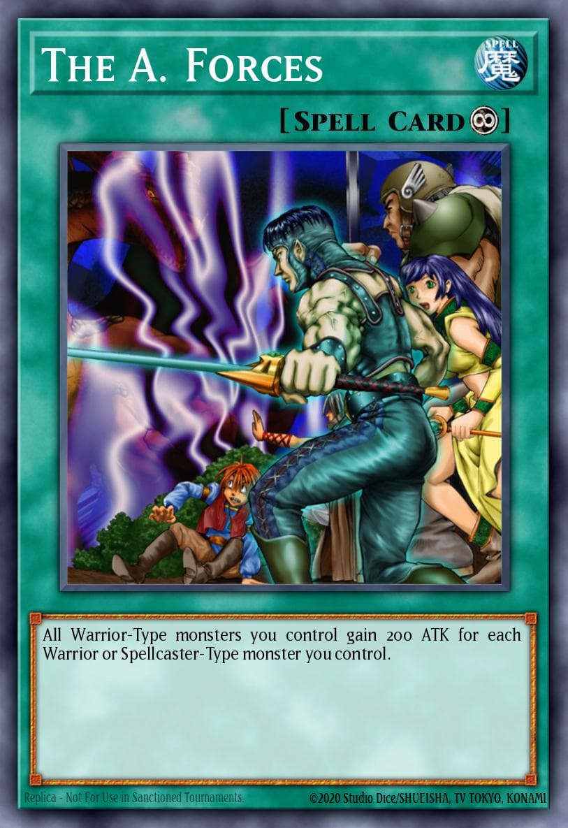 The A. Forces Dark Beginning 2 card
