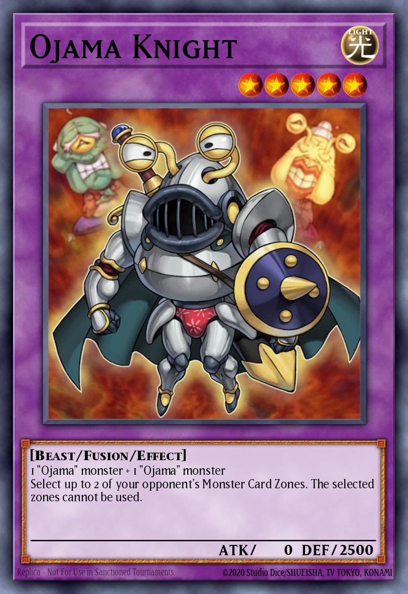 Ojama Knight Speed Duel GX: Duel Academy Box card