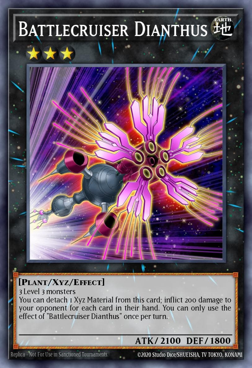 Battlecruiser Dianthus Number Hunters card