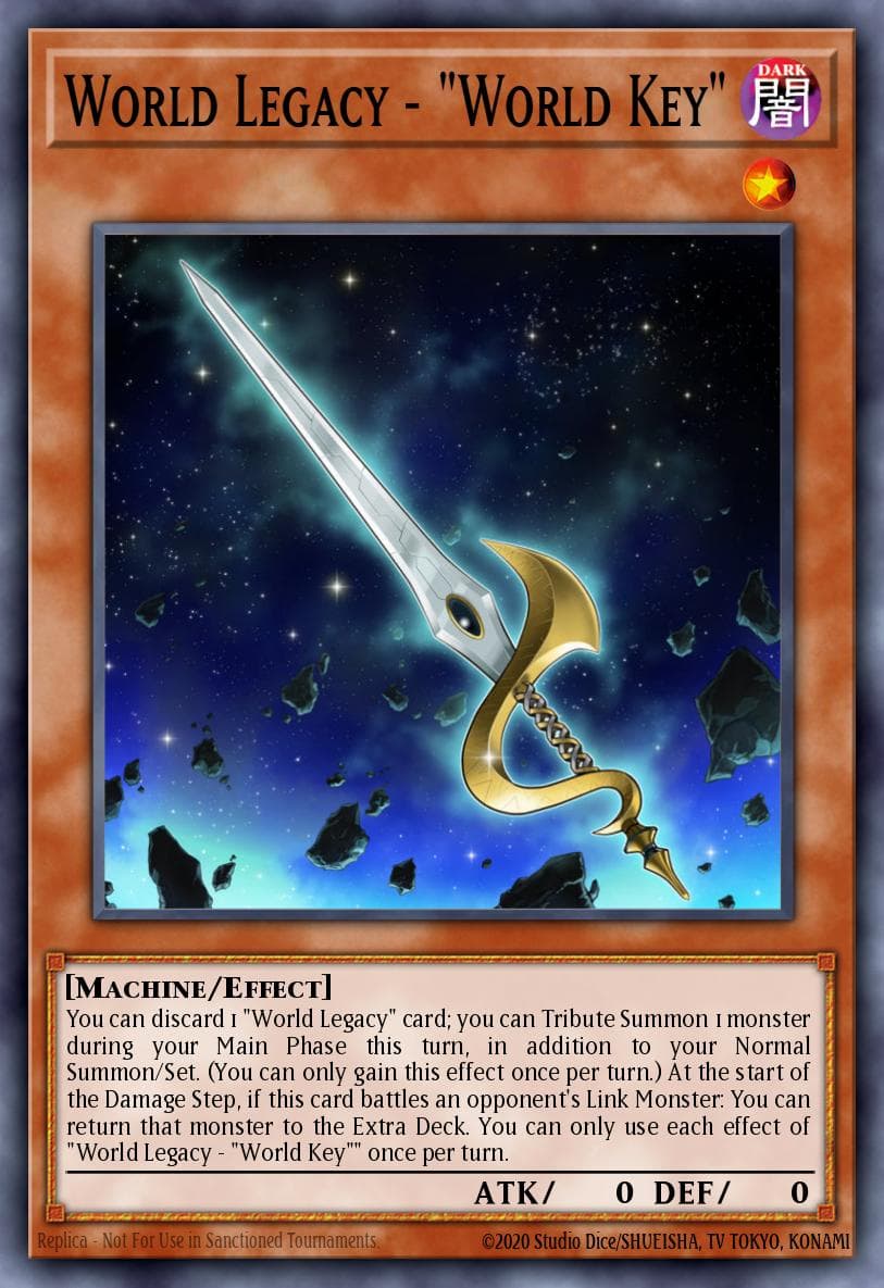 World Legacy - "World Key" Chaos Impact Special Edition card
