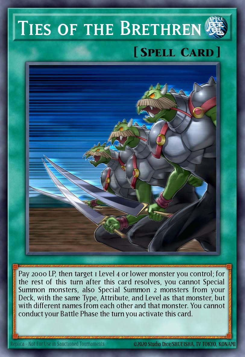 Ties of the Brethren Legendary Decks II card
