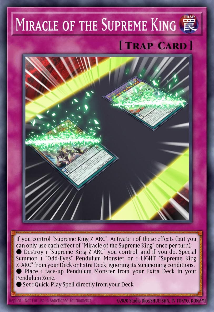 Miracle of the Supreme King Age of Overlord card