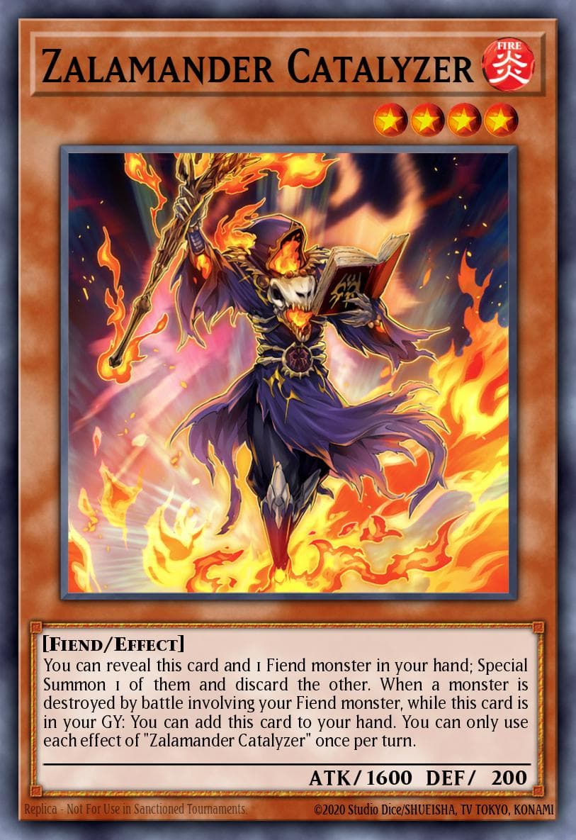 Zalamander Catalyzer 25th Anniversary Tin: Dueling Heroes Mega Pack card
