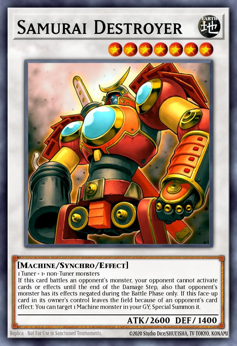 Samurai Destroyer Circuit Break Special Edition card