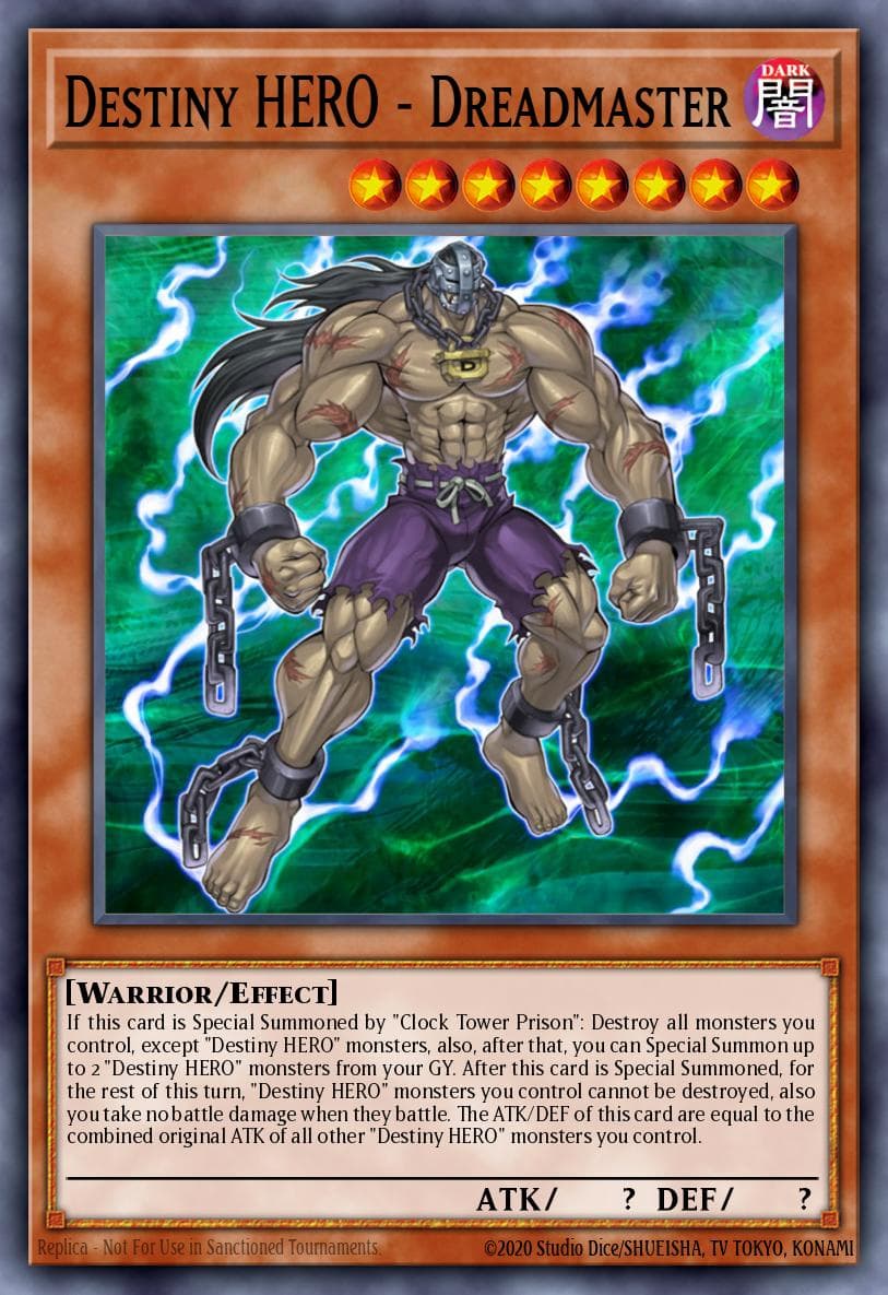 Destiny HERO - Dreadmaster Dark Revelation Volume 4 card