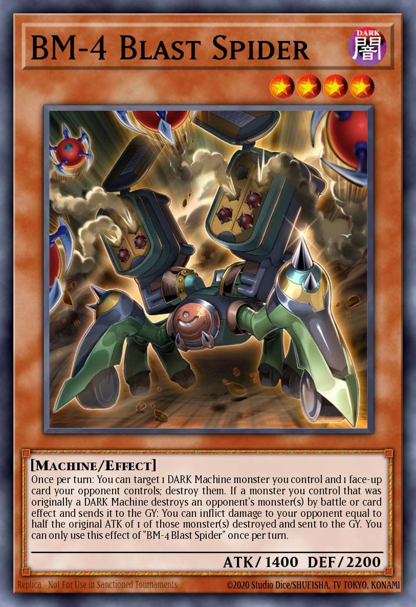BM-4 Blast Spider Legendary Duelists: Ancient Millennium card