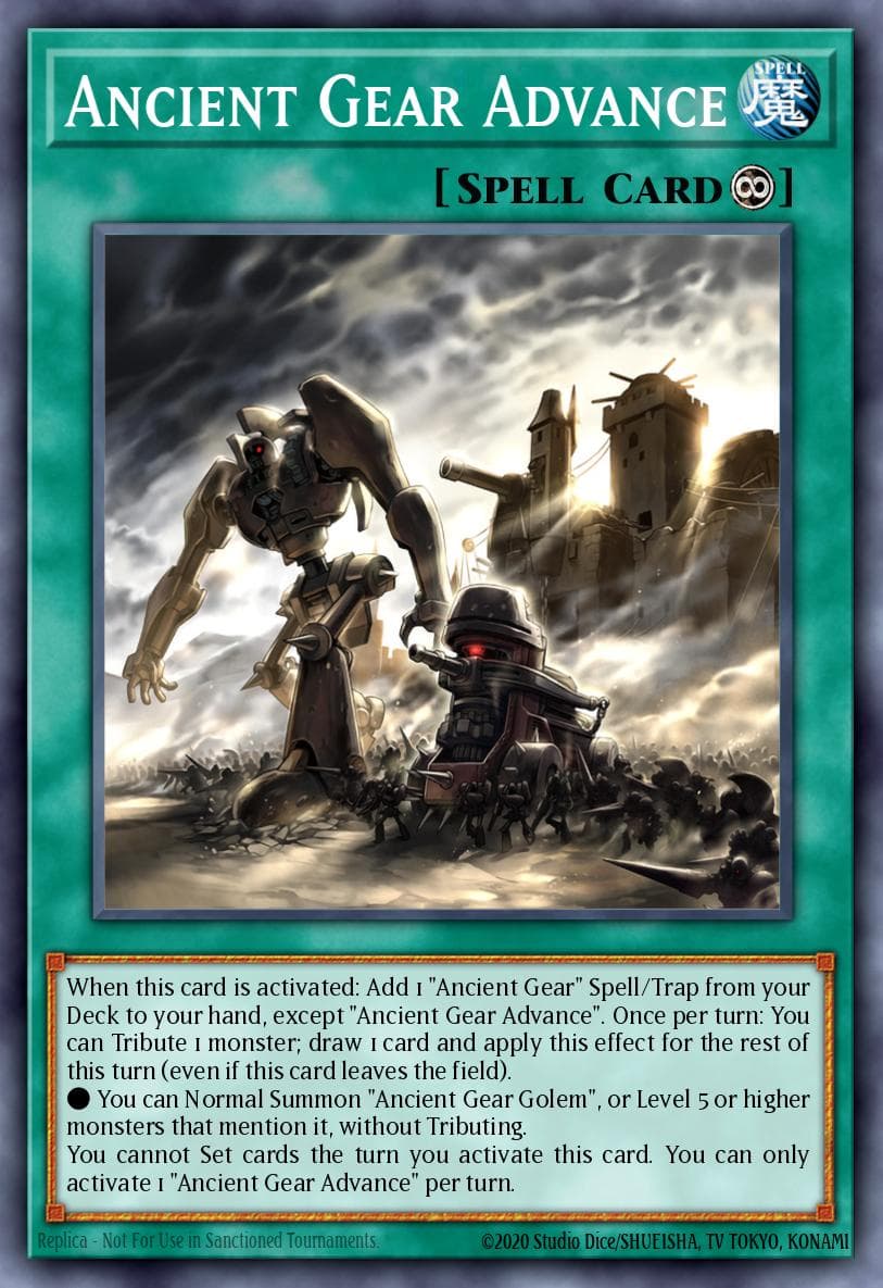 Ancient Gear Advance Legacy of Destruction card