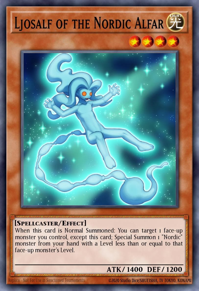 Ljosalf of the Nordic Alfar Storm of Ragnarok: Special Edition card