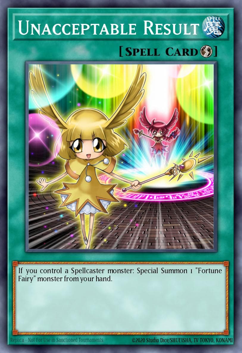 Unacceptable Result Battles of Legend: Hero's Revenge card