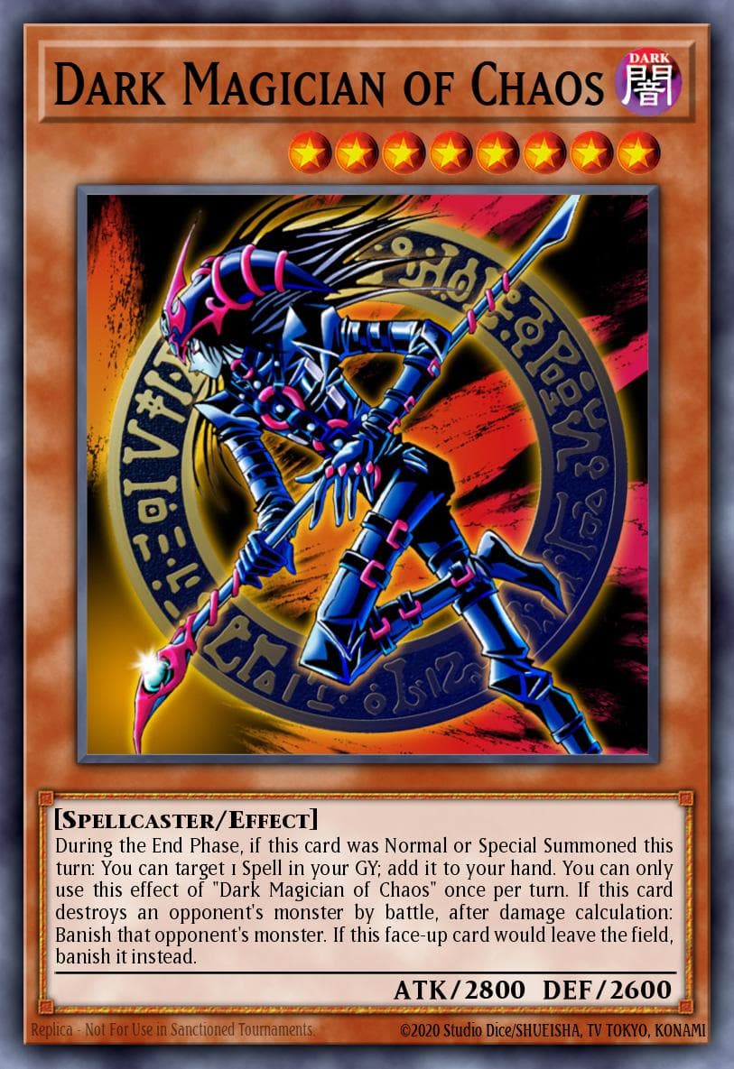 Dark Magician of Chaos Structure Deck: Order of the Spellcasters card