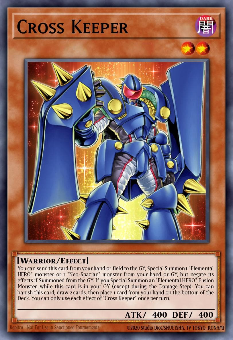 Cross Keeper Power of the Elements card