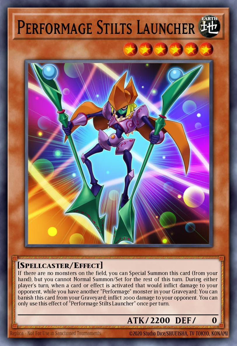 Performage Stilts Launcher Clash of Rebellions: Special Edition card