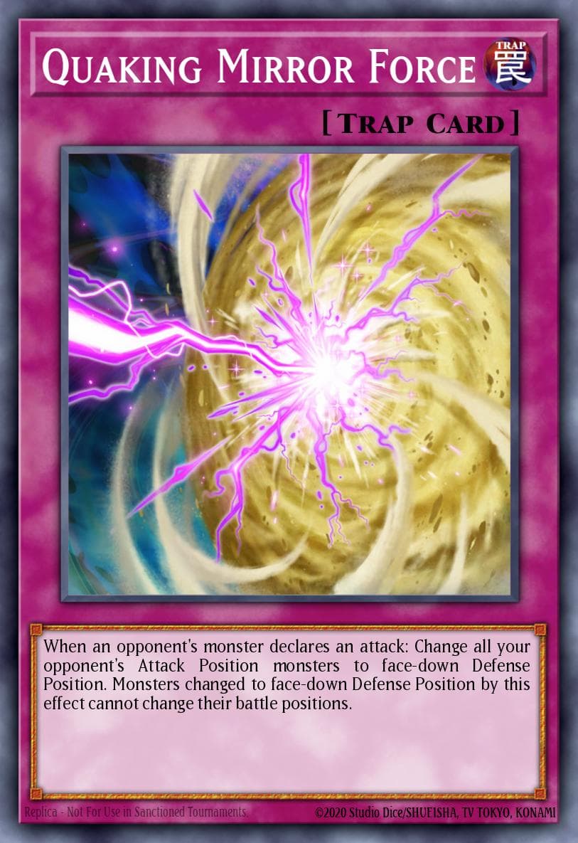 Quaking Mirror Force Breakers of Shadow: Special Edition card
