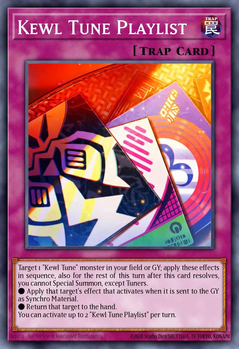 Kewl Tune Playlist Phantom Revenge card