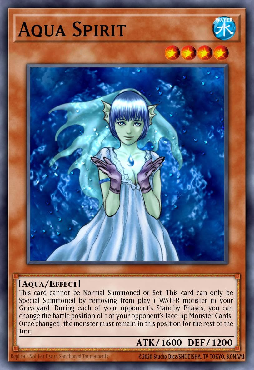 Aqua Spirit Labyrinth of Nightmare card