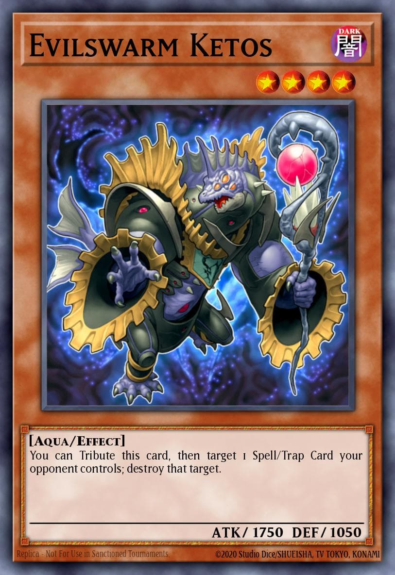 Evilswarm Ketos Battle Pack 3: Monster League card