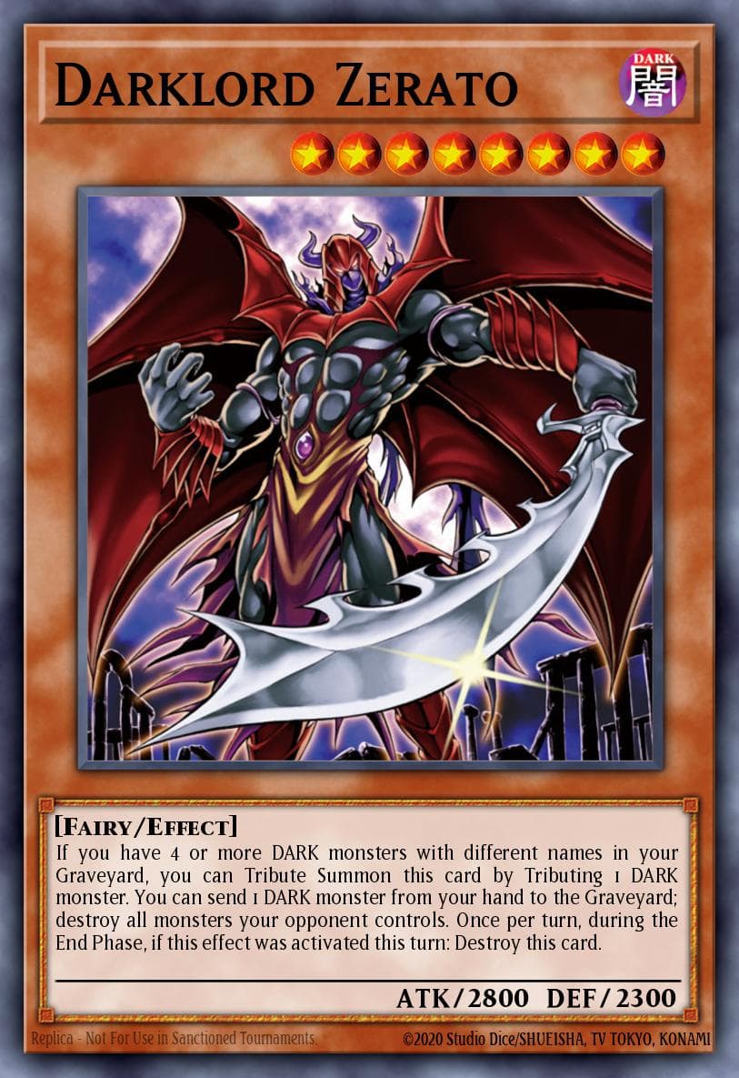 Darklord Zerato Phantom Darkness: Special Edition card