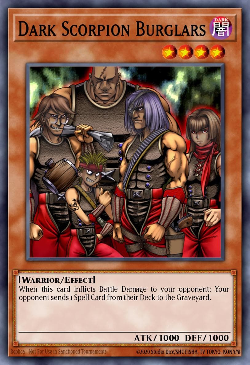 Dark Scorpion Burglars Dark Beginning 2 card
