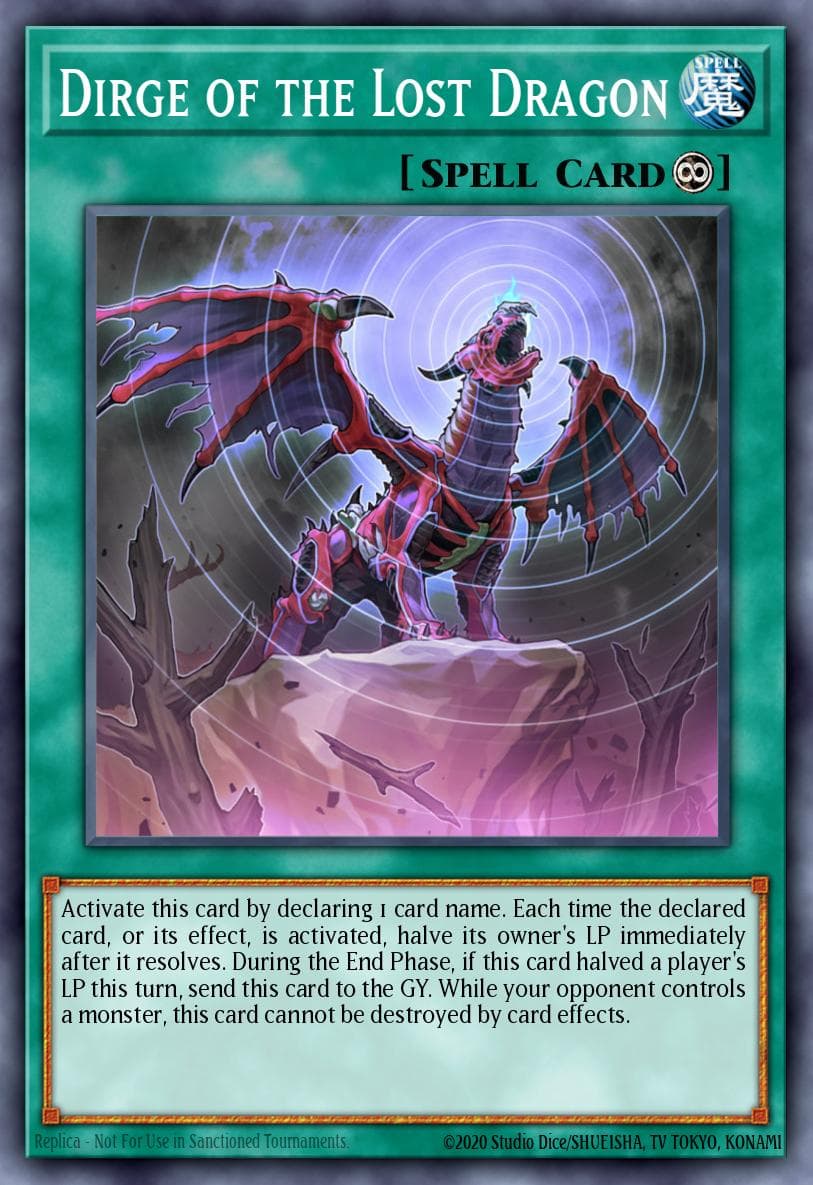 Dirge of the Lost Dragon 2020 Tin of Lost Memories Mega Pack card