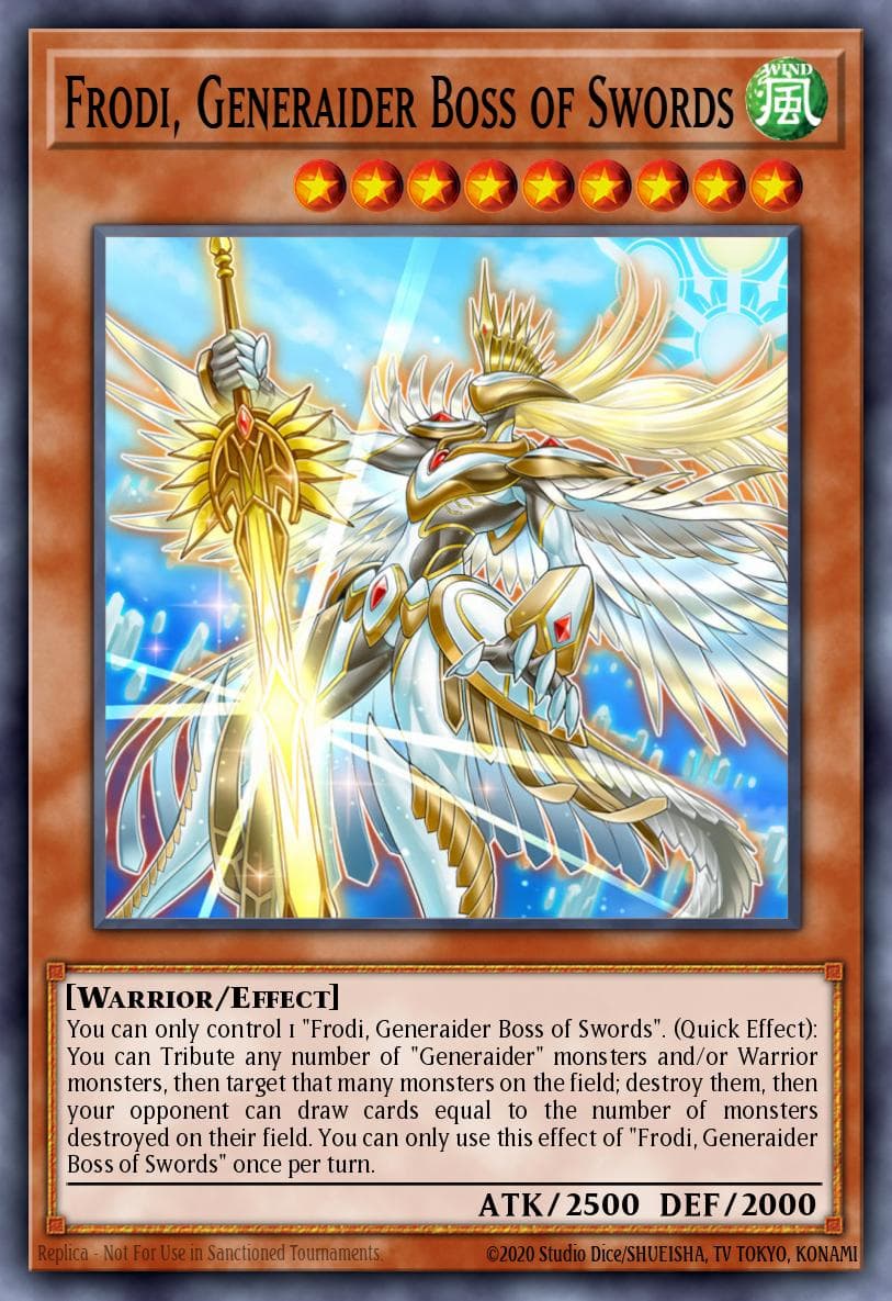 Frodi, Generaider Boss of Swords Mystic Fighters card