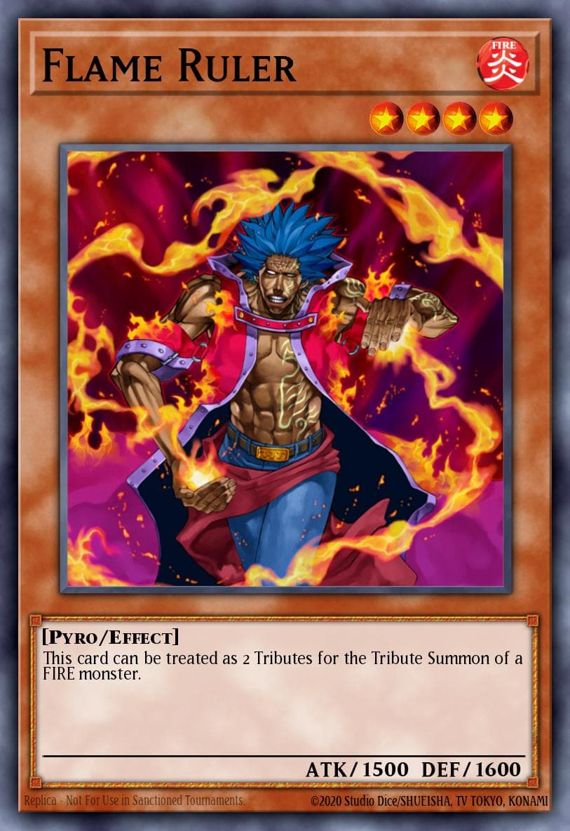 Flame Ruler Dark Revelation Volume 3 card