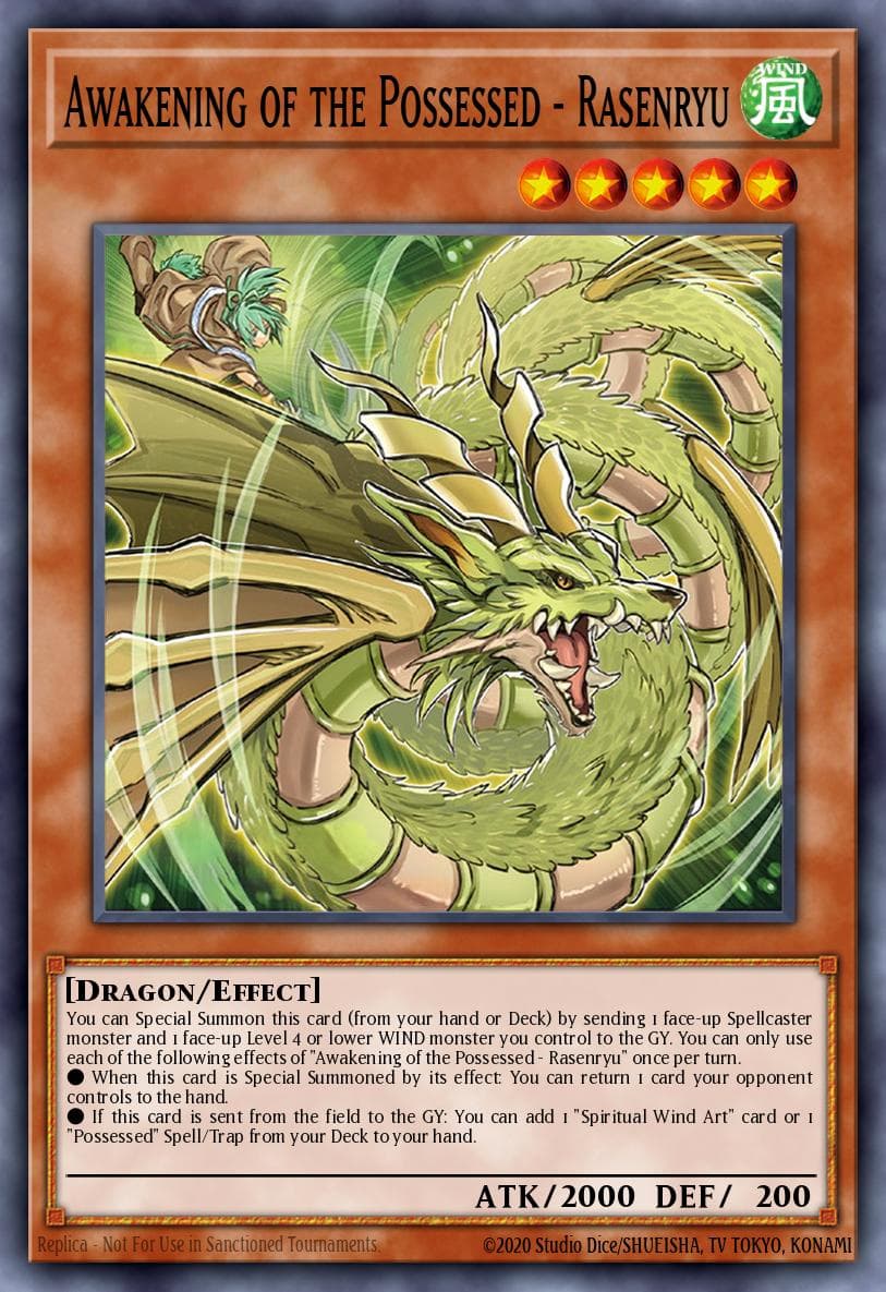 Awakening of the Possessed - Rasenryu THE CHRONICLES DECK: Spirit Charmers (All-Foil Edition) card
