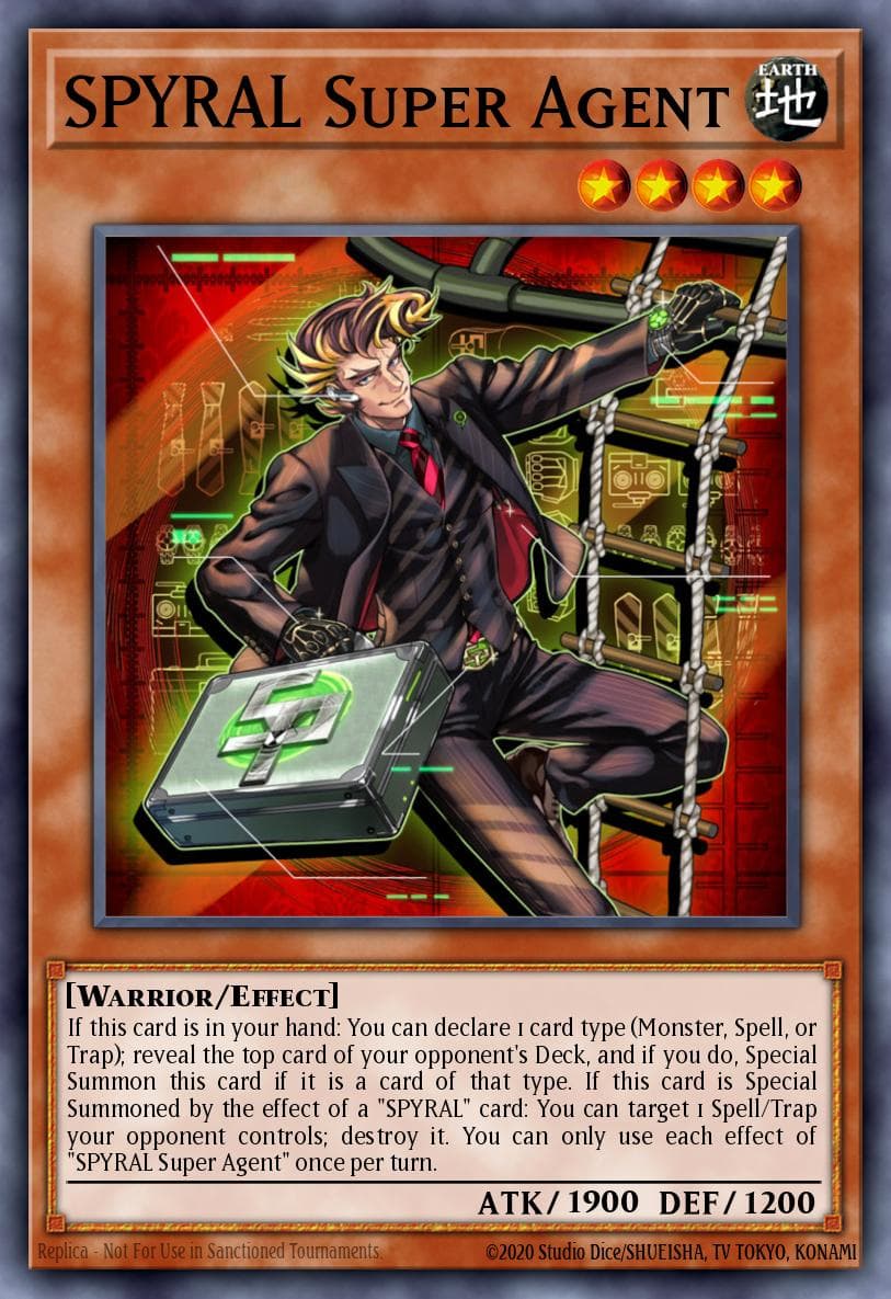 SPYRAL Super Agent The Dark Illusion: Special Edition card