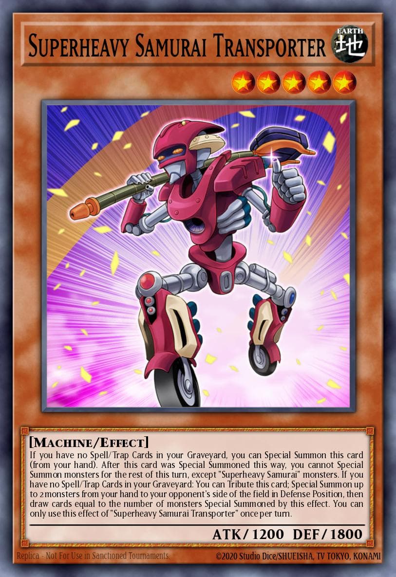 Superheavy Samurai Transporter Dimension of Chaos: Special Edition card