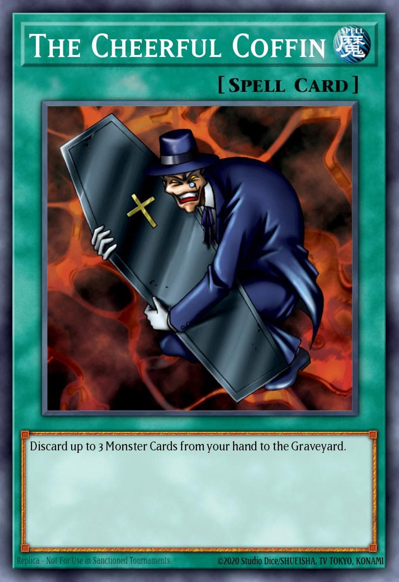The Cheerful Coffin Metal Raiders card