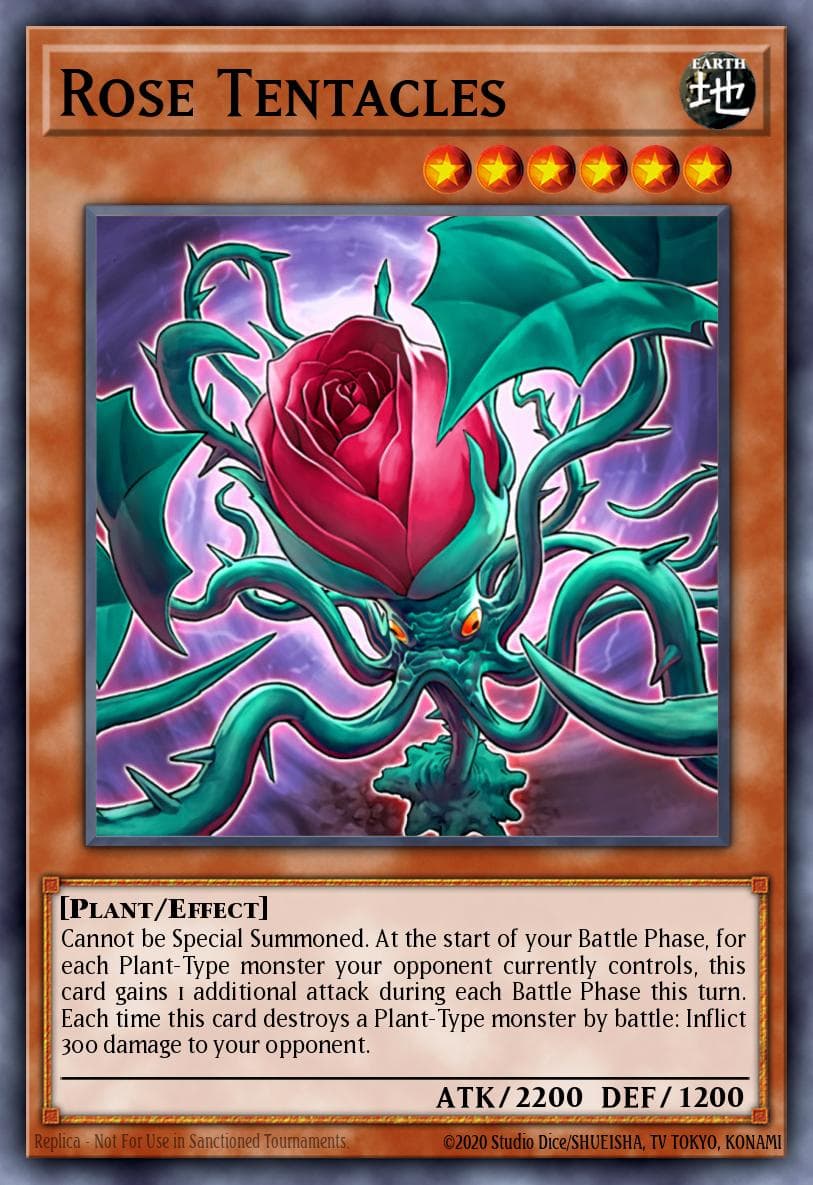 Rose Tentacles Legendary Duelists: Season 2 card
