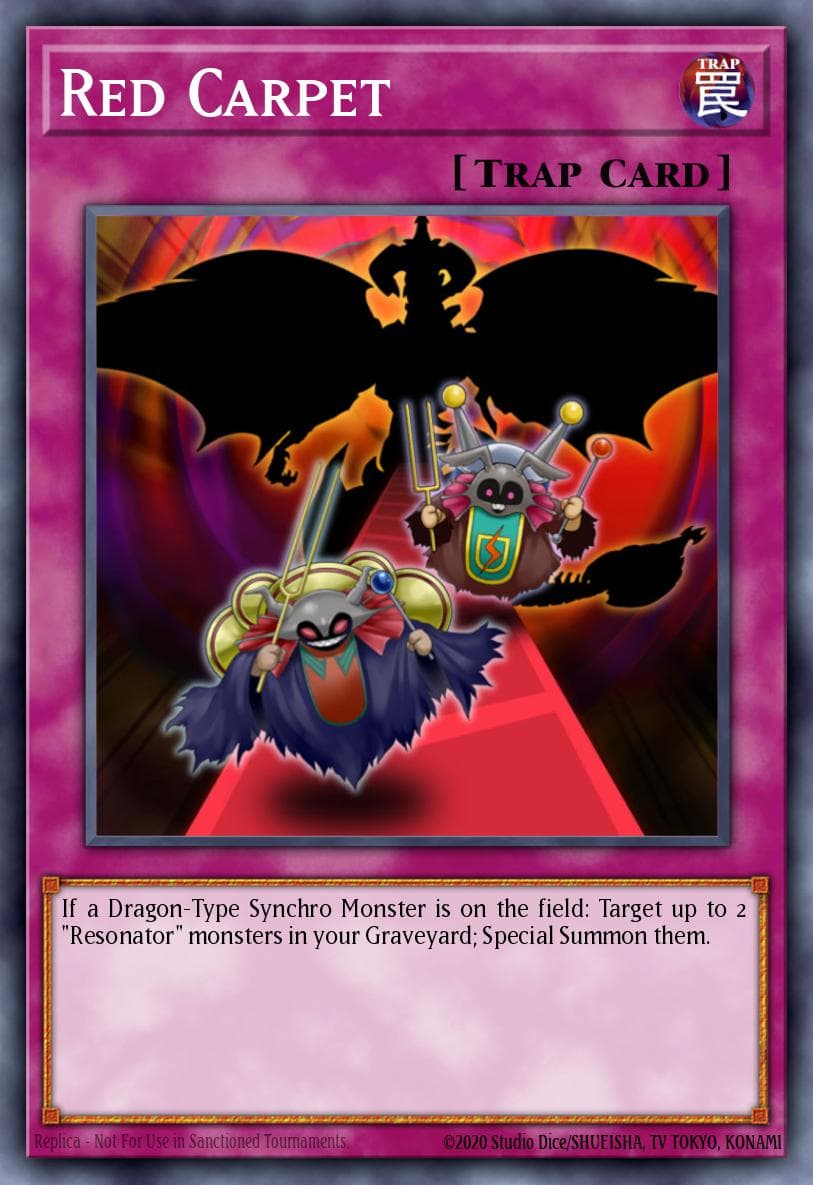 Red Carpet High-Speed Riders card
