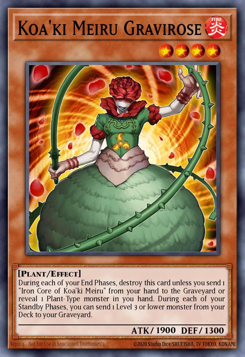Koa'ki Meiru Gravirose Ancient Prophecy: Special Edition card