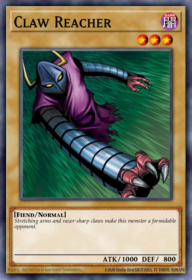 Claw Reacher Summoned Skull Sample promotional card card