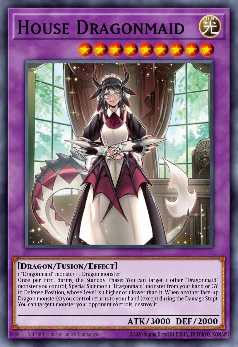 House Dragonmaid Mystic Fighters card
