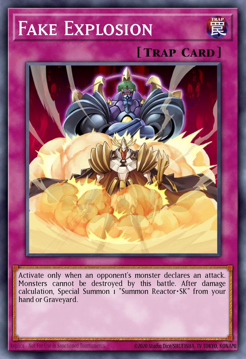Fake Explosion Crimson Crisis: Special Edition card