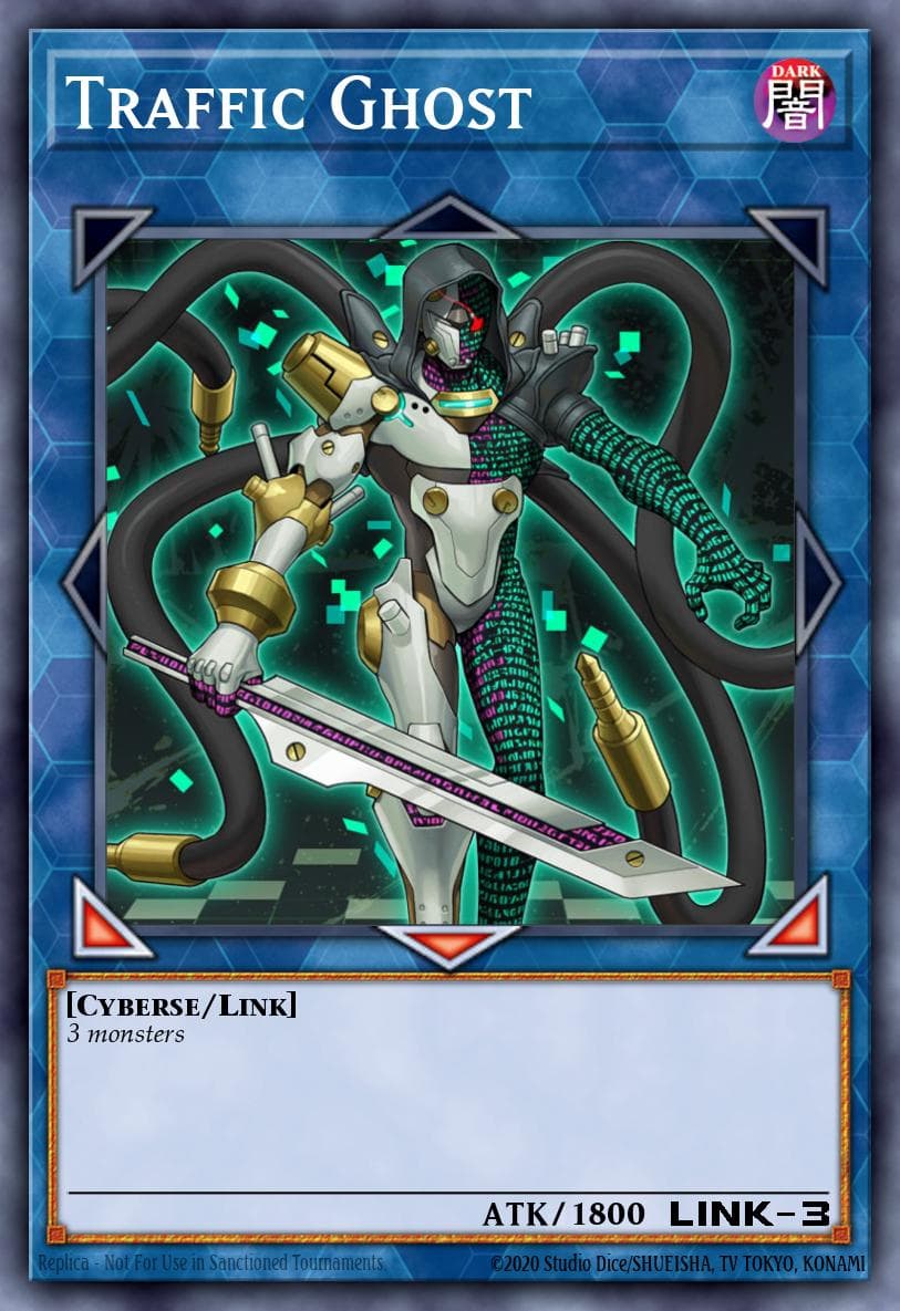 Traffic Ghost Structure Deck: Powercode Link card