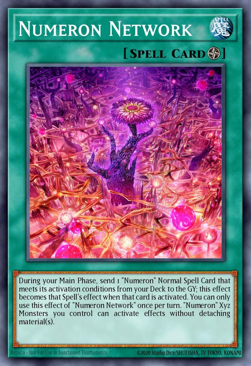 Numeron Network 遊戲王 card