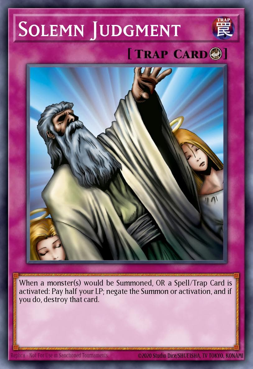Solemn Judgment Dark Beginning 2 card