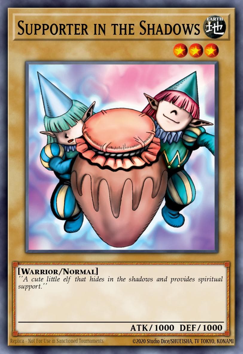 Supporter in the Shadows 遊戲王 card