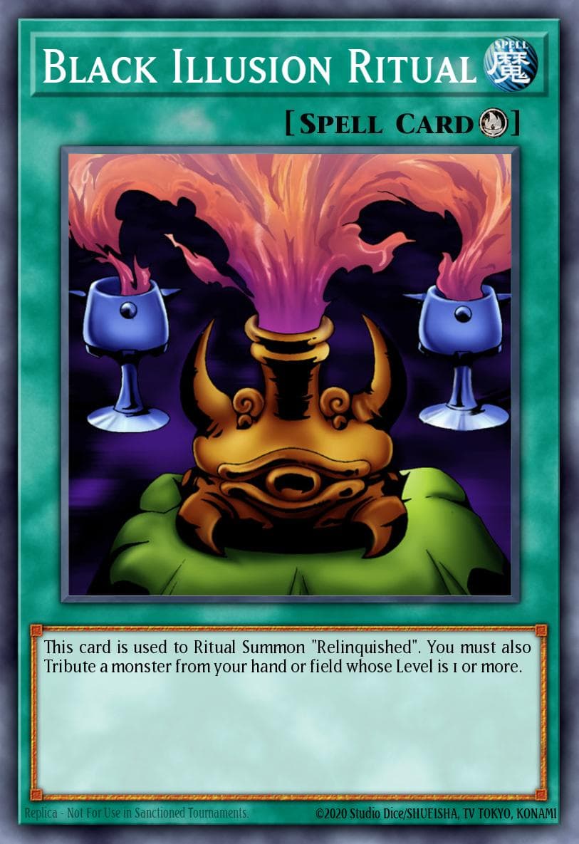 Black Illusion Ritual Dark Beginning 2 card